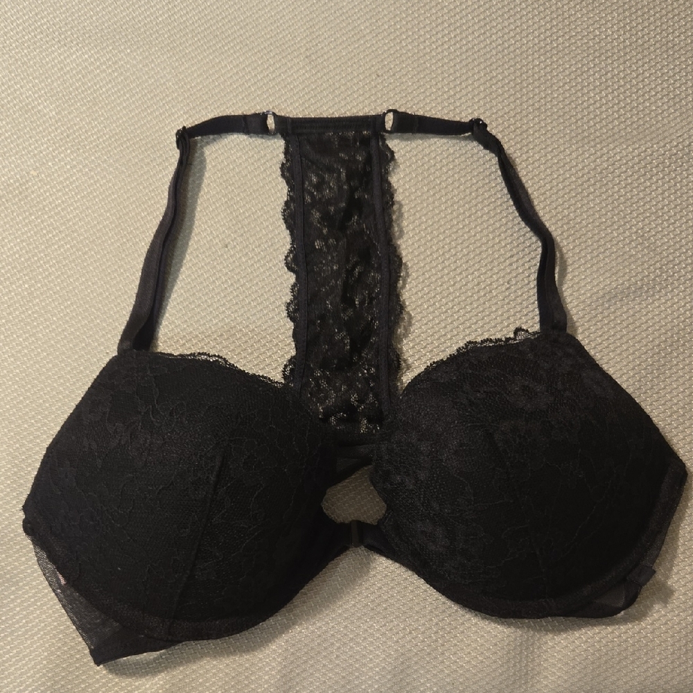 Victoria's Secret Black Lace Underwire Bra